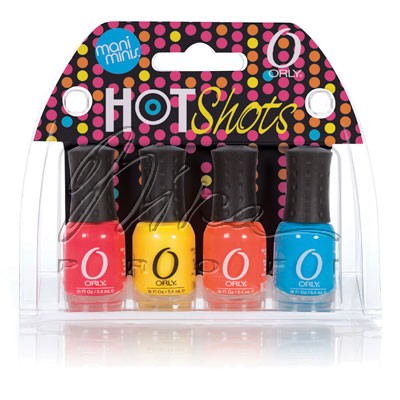 Mani Mini Kits HOT SHOT - набор мини-лаков