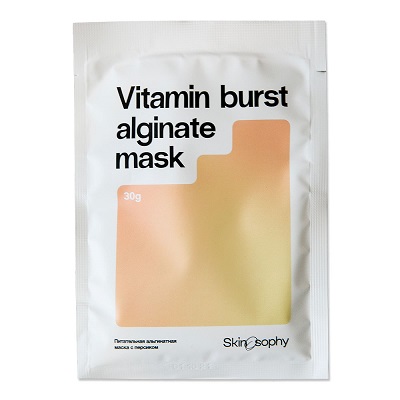 Питательная альгинатная маска с персиком Vitamin burst alginate mask, 30 г
